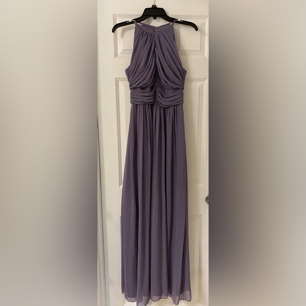 Dessy Collection Vivian Diamond Bridesmaid dress size 8 - Picture 3 of 7